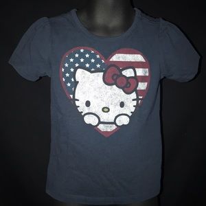 Navy Hello Kitty Tee